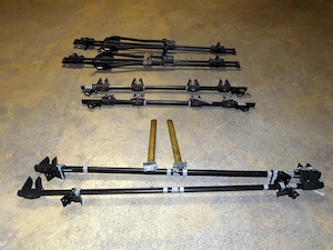 Dachträgerset für Autos mit Dachreling