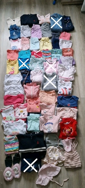 Kleiderpaket Gr 74-80