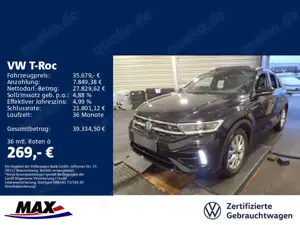 Volkswagen T-Roc R 2.0 TSI BLACK AKRA+IQ.LIGHT+PANO+AKRA+NA