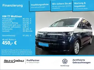 Volkswagen T7 Multivan Style 1.5 eHybrid 4M LÜ 7S AHK NAVI