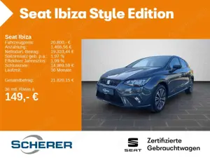 SEAT Ibiza Style 1.0 TSI DSG Full Link LED Scheinwerf