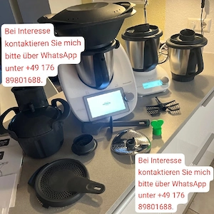 Thermomix TM6, TM Friend, 3 Mixtöpfe, Gemüsestyler, Peeler, viel Zubehör Bei Interesse kontaktieren 