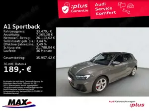 Audi A1 40 TFSI S LINE SMARTPH+SONOS+KAMERA