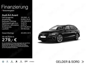 Audi A4 45 TFSI S line quattro Matrix*HuD*360°*