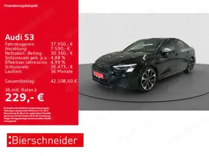 Audi S3 Lim TFSI Black 19 PANO MATRIX ACC