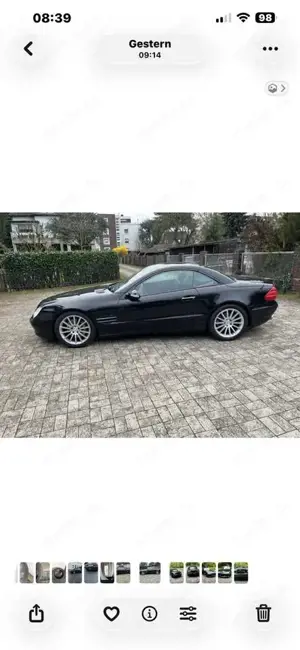 Mercedes-Benz SL 500 SL 500 AMG Umbauten Deutsches Fahrzeug