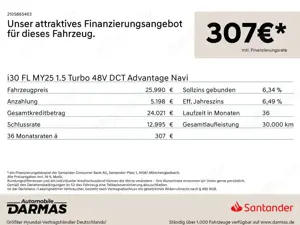 Hyundai i30 i30 FL MY25 1.5 Turbo 48V DCT Advantage Navi Bild 2