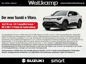 Suzuki Vitara e Vitara EV Club 49kWh Styling/HiFi/Klima/eFH.