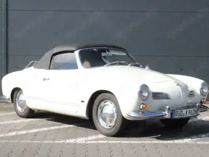 Volkswagen Karmann Ghia Karmann Cabrio 10.1962 perlweiss, RESERVIERT