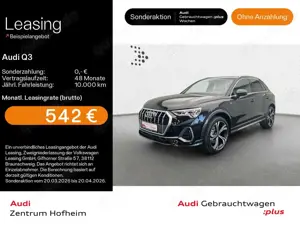 Audi Q3 45 TFSI qu 2x S line S tro*Sonos*Standh*Pano*