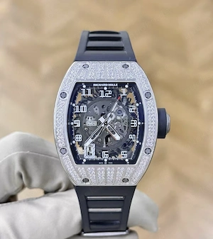 Richard Mille RM 010 Weißgold mit Diamanten