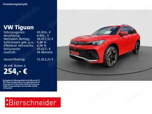 Volkswagen Tiguan 2.0 TDI DSG 4Mo R-Line AHK LEDER STAND Bild 1