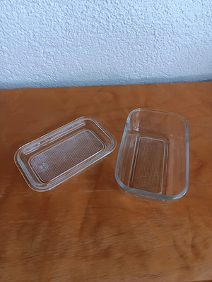 Butterdose aus Glas   Arcoro  France