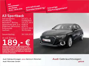 Audi A3 30 TFSI S tronic advanced PDC/SitzH