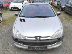Peugeot 206 CABRIO 1.6 KLIMAA LEDER SHZ ALU SERVO ABS USB AUX Bild 5