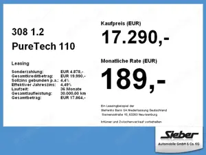 Peugeot 308 1.2 PureTech 110 Active Pack *Sitzheizung* Bild 4