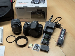 Canon EOS 2000D 18-55mm IS II Kit + CANON EF 75 mm - 300 mm f 4-5.6 III Bild 2