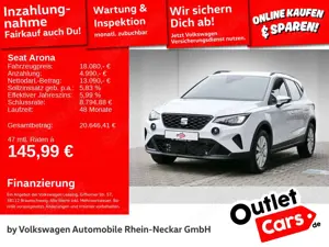 SEAT Arona 1.0 TSI Style DSG Radio PDC Led uvm