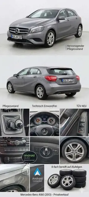 Mercedes-Benz A 180 Mercedes-Benz A180 (W176) – Top Zustand – TÜV NEU
