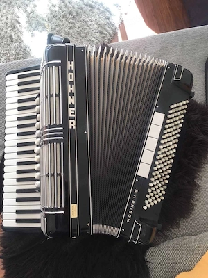 Hohner Morino V S Cassotto 120 Bässe 5s Akkordeon Koffer 