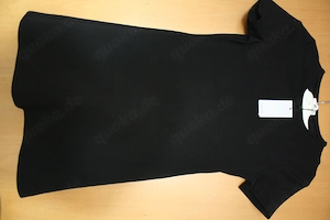 Mango Kleid schwarzes Kleid Kurzarm Basic Kleid Dress NEU Etikett S 36 