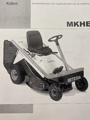 Etesia Bahia Aufsitzmäher Bild 5