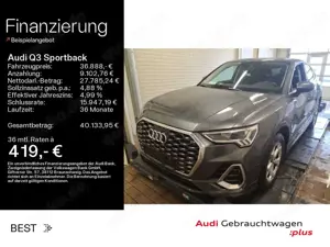 Audi Q3 S line 40 TFSI qu. AHK, Kamera, ACC