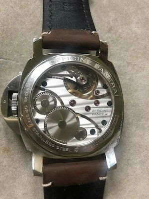 Panerai Luminor Marina Papiere & Box  wie Neu Pam00111