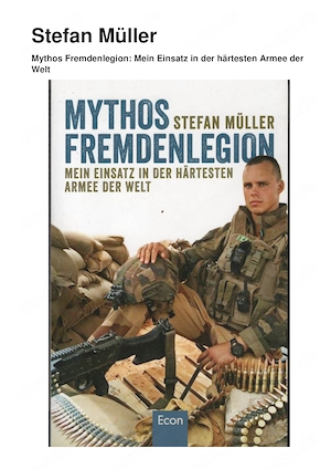 Müller, Stefan Mythos Fremdenlegion