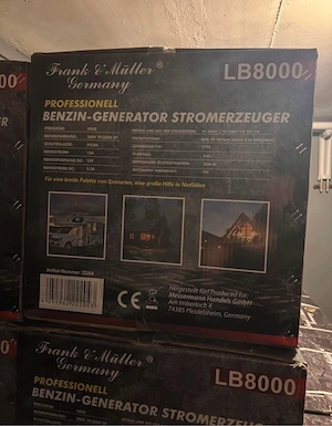 Notstromaggregat Stromerzeuger Benzin Nagel neu ! Bild 2
