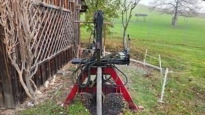 Forsthaus Ladekran - Sofort einsatzbereit Rotator für Traktor.