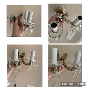 2 lampen für die wand 