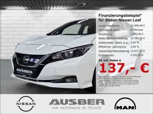 Nissan Leaf Acenta 40kWh AppleCarplay Android Auto RFK