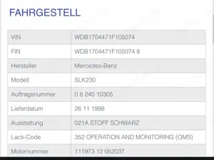 Mercedes-Benz SLK 230 Kompressor