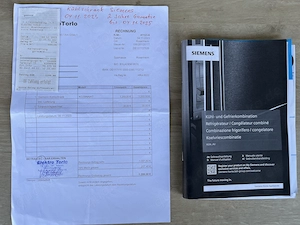 Kühlschrank Siemens Gefrierkombi KG39NAIAT J.Gang 2023 multiAirflow noFrost 2m