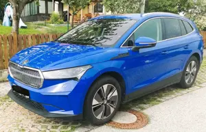 Skoda Enyaq Enyaq iV 80, gr. Batterie(82 kWh)+Loft+Wärmep.+Head-Up-Display+Matrix-LED+Navi+Kamera+AH