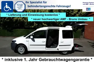 Volkswagen Caddy Rollstuhlrampe*neuer AMF-Bruns Umbau*Wenderampe*