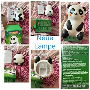 neue led Pandabär lampe 