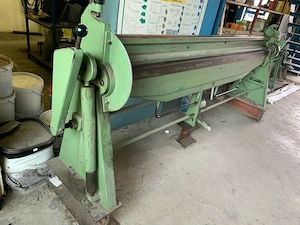 Abkantbank Schechtl Typ KSV250, Blechmaße max. 2500 x 1,0 mm Bild 2