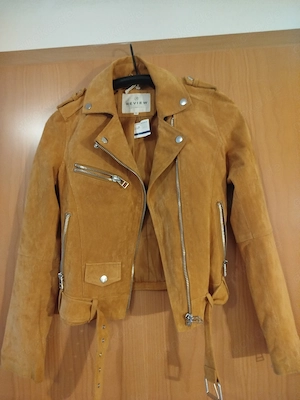 Lederjacke Wildleder NEU