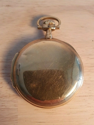 A.Lange Söhne Glashütte Savonnette 18k Gold Taschenuhr Bild 4