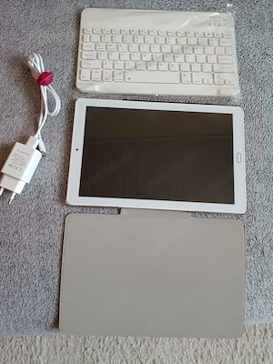 Tablet rosé gold 10 Zoll mit Tastatur und Hülle 