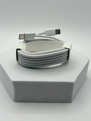 Kabel USB-C Schnellladekabel - 2m, neu - weiß Bild 2