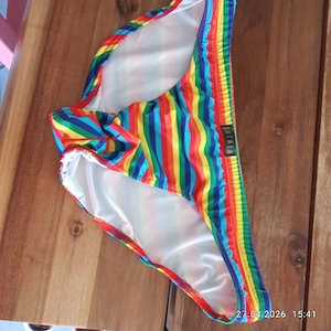Badehose für Männer Größe XL Regenbogen farben