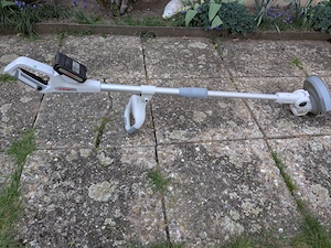 IKRA Grastrimmer IAT 20-1M inklusive Akku und Ladegerät CGB20 zu verschenken