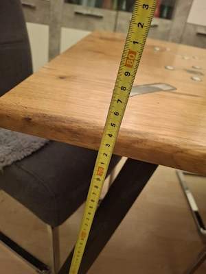 Eßtisch, Familientisch Echtholz,  Mosaik  diy