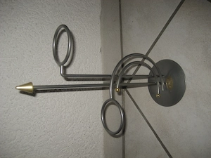 Kerzenhalter Metall-Gestell Thüringer Handwerkskunst Konrad