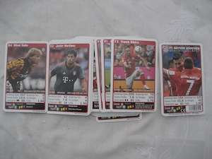 FC Bayern München 2016 2017 Quartett 32 Spielkarten Teepe Verlag Bild 3