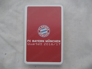 FC Bayern München 2016 2017 Quartett 32 Spielkarten Teepe Verlag Bild 4