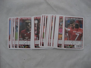 FC Bayern München 2016 2017 Quartett 32 Spielkarten Teepe Verlag